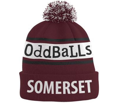 Somerset County Cricket C Somerset CCC Oddballs Bobble Hat