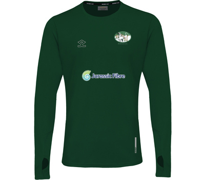 SHREY Woodbury and Newton St Cyres CC Shrey Pro Performance L/S Training Shirt Green