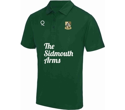 Qdos Cricket Upottery CC Qdos Polo Shirt Green
