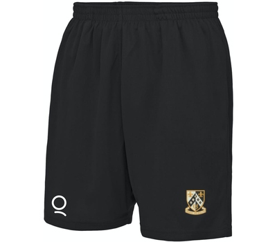 Qdos Cricket Upottery CC Qdos Training Shorts Black