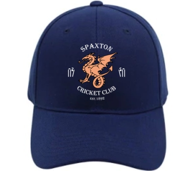  Spaxton CC Playing Cap  Navy
