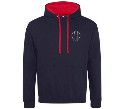  Long Sutton CC HOODIE JH003 NAVY/RED