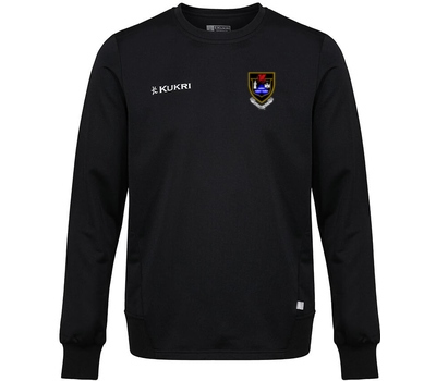 Kukri Sports Taunton RFC Ladies Kukri Crew Neck Sweat Shirt Black