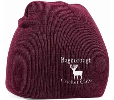  Bagborough CC Beanie Maroon