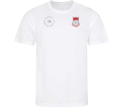 SCS Queens Netball Club Umpires T-Shirt White
