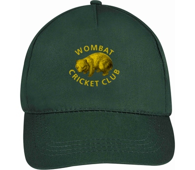  Wombat CC Playing Cap Green